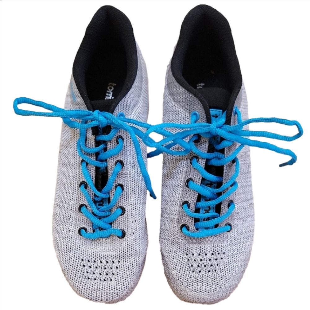 Tommaso Gray and Blue Athletic Cycle Shoes Size 38 (7.5 US) EUC